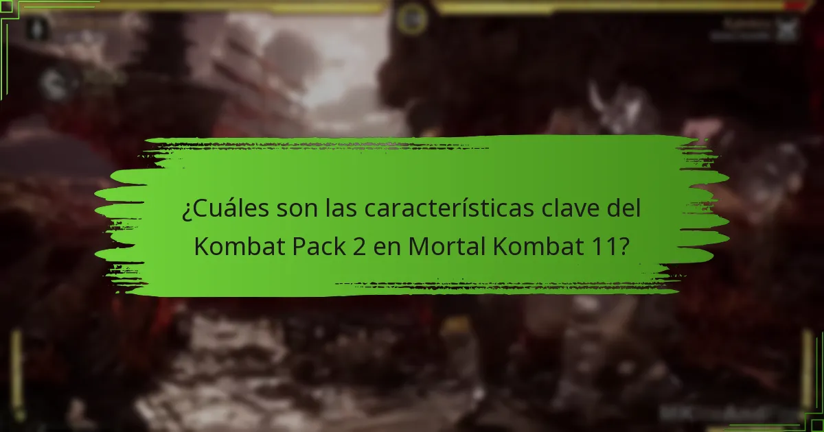 ¿Cómo se compara el Kombat Pack 2 con los packs anteriores?