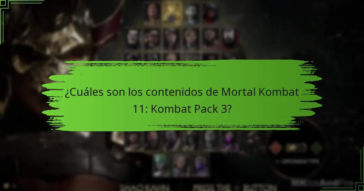 ¿Cómo se compara Kombat Pack 3 con otros DLCs?